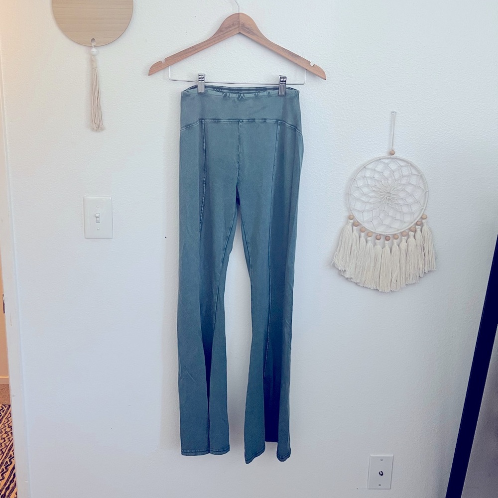 Urban Outfitters Deep Teal bell bottoms